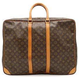 Sac Boston Louis Vuitton Monogram Sirius 55 Marron
