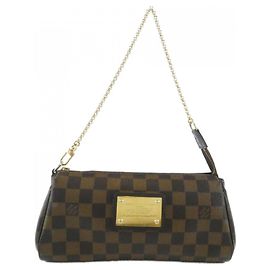 Bolso de Hombro Louis Vuitton Damier Eva Damier ebene
