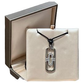 Autre Marque collier PARENTESI en diamant Bulgari Blanc Bijouterie argentée
