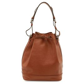 Bolsa de Ombro Louis Vuitton Epi Noe Marrom