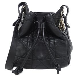Borsa a tracolla piccola Christian Dior D-Motion Nero