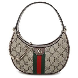 Gucci Piccola borsa a tracolla Ophidia Marrone