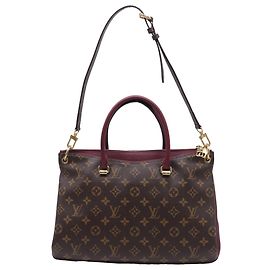 Sac cabas Pallas Monogram en toile enduite marron Louis Vuitton Marron