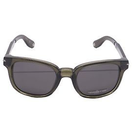 Lunettes de soleil Givenchy carrées teintées en acétate vert Vert Vert olive