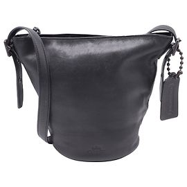 Mini Borsa Sport Bleecker in pelle nera Coach Nero