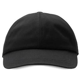 Burberry Cotton Blend Baseball Cap Black