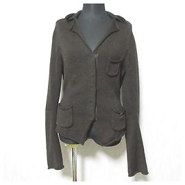 Autre Marque FOXEY BOUTIQUE Wool Knit Cardigan Brown