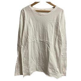 Autre Marque Camiseta de manga larga de algodón Deuxieme Classe grace Blanco