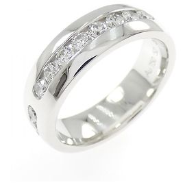 Hermès Hermes 18K White Gold Diamond Band Ring Other