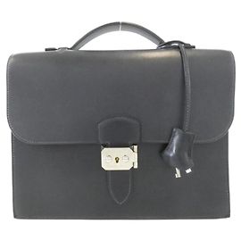 Hermès Hermes Sac à Dépêches Handbag Bleu