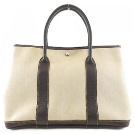 Hermès Sac à main Hermes Garden Party Marron