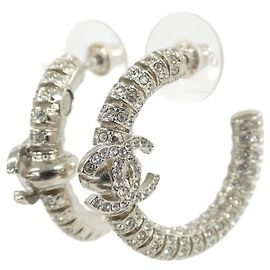 Chanel ABA320 Ohrstecker Silber Andere