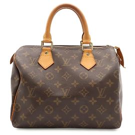 Louis Vuitton Monogram Speedy 25 Handtasche M41528 Braun Monogramm