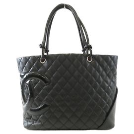 Chanel Cambon Line 25169 Handbag Black
