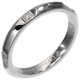 Tiffany & Co. True Band Platin / 5PDiamond Silber