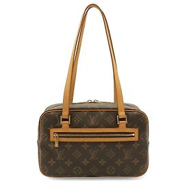 Bolso de Hombro Louis Vuitton Monogram Cite MM Castaño