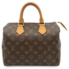 Bolso Louis Vuitton Monogram Speedy 25 Castaño