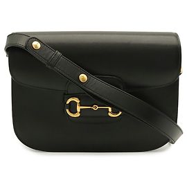 Borsa a tracolla Gucci Horsebit 1955 Pochette Nero