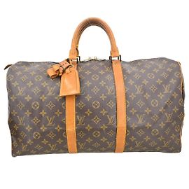 Louis Vuitton Keepall Monogram 50 Marrom