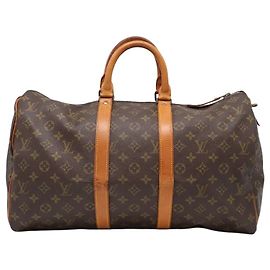 Louis Vuitton Keepall Monogram 45 Marron