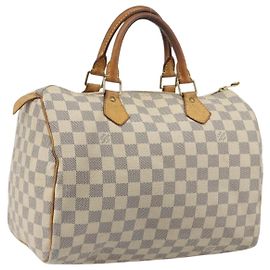 LOUIS VUITTON Bolsa Damier Azur Speedy 30 N41533 LV Auth 194067 Outro