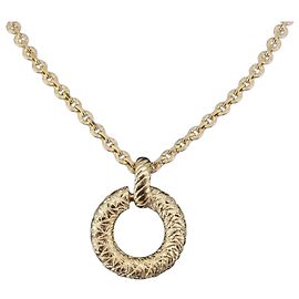 Collier SAINT LAURENT Métal Doré Auth bs36394 Autre