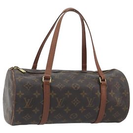 LOUIS VUITTON Bolsa Monogram Papillon 30 M51365 LV Auth 193438 Monograma