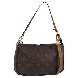 LOUIS VUITTON Monogram Pochette Accessoires Pochette M51980 LV Auth 195168 Monogramma