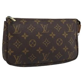 LOUIS VUITTON Monogram Pochette Accessoires Tasche M51980 LV Auth 191067 Monogramm