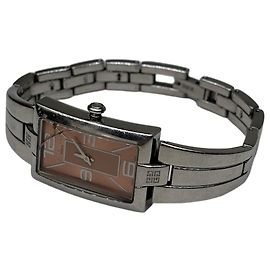 Reloj de pulsera vintage Givenchy en acero inoxidable rosa claro Rosa