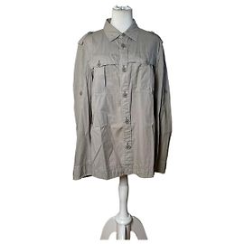 Giacca Vintage Burberry in misto cotone Beige L Beige