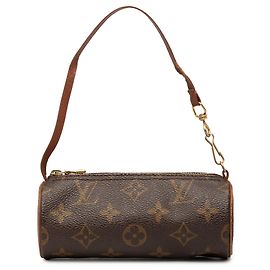 Bolsa de mão Louis Vuitton Monogram Papillon marrom Marrom