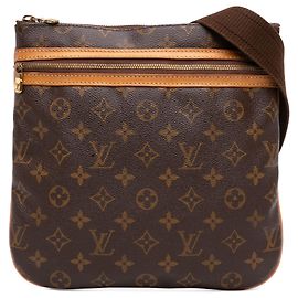 Louis Vuitton Monogram Bosphore Umhängetasche braun Braun