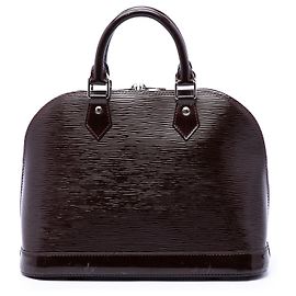 Bolsa Louis Vuitton Electric Epi Alma PM roxa Roxo