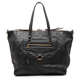 Sac à main Louis Vuitton Monogram Empreinte Lumineuse PM bleu Bleu