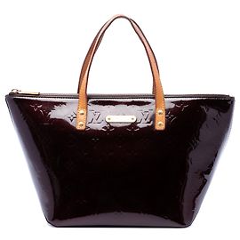 Bolsa Louis Vuitton Monogram Vernis Bellevue PM Roxa Roxo