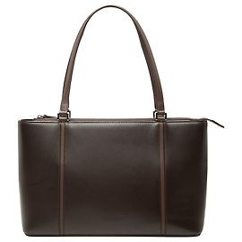Tote de couro marrom Burberry Marrom