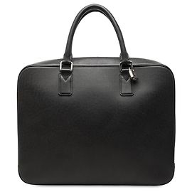 Black Louis Vuitton Taiga Neo Igor Briefcase Business Bag Black