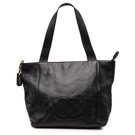 Tote Chanel CC Caviar noir Noir