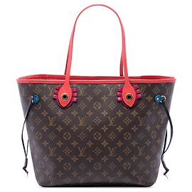 Sac cabas Louis Vuitton Monogram Totem Neo Neverfull MM marron Marron