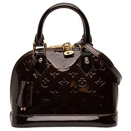 Sac à main Alma BB en monogramme Vernis violet de Louis Vuitton Violet
