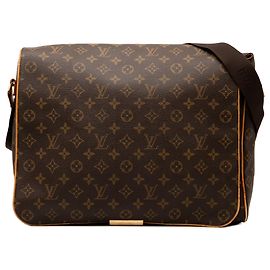 Bolsa transversal Louis Vuitton Monogram Abbesses marrom Marrom