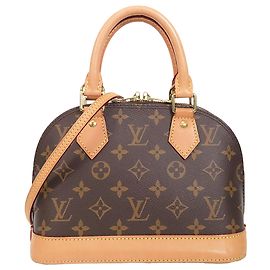 Borsa Louis Vuitton Monogram Alma BB marrone Marrone
