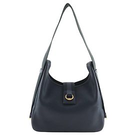 Borsa a tracolla Hermès Courchevel Tsako blu Blu