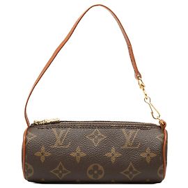 Bolsa de mão Louis Vuitton Monogram Papillon marrom Marrom