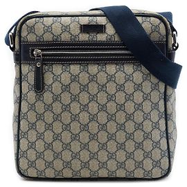 Bolsa Tiracolo Gucci GG Supreme Bege Bege