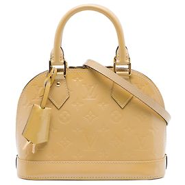 Bolsa Louis Vuitton Monogram Vernis Alma BB Marrom Marrom