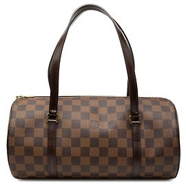 Borsa Louis Vuitton Damier Ebene Papillon 30 marrone Marrone