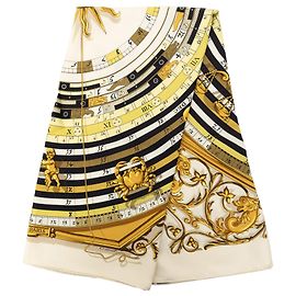Pañuelo de seda Hermès Multi Dies et Hore 90 Multicolor