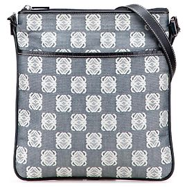 Bandoulière en toile Anagram gris LOEWE Gris